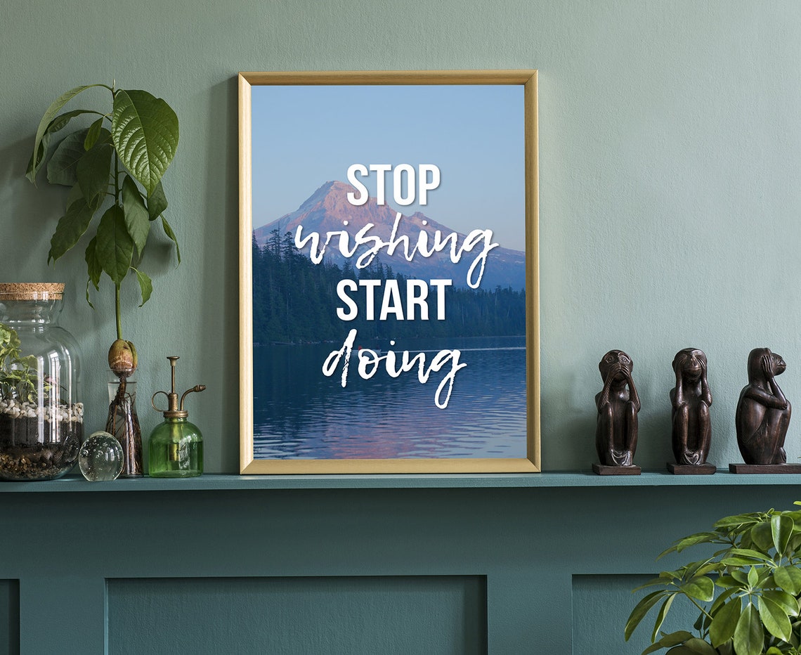 Gym Wall Art Gym Poster Gym Quote Gym Dcor Home Gym Home Gym Dcor Home Gym Poster Inspired Poster Fitness Dcor Motivational Quote - Image 4