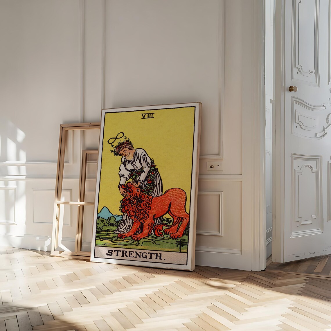 Tarot Cards Rider Waite, Strength Spiritual Poster - Image 3