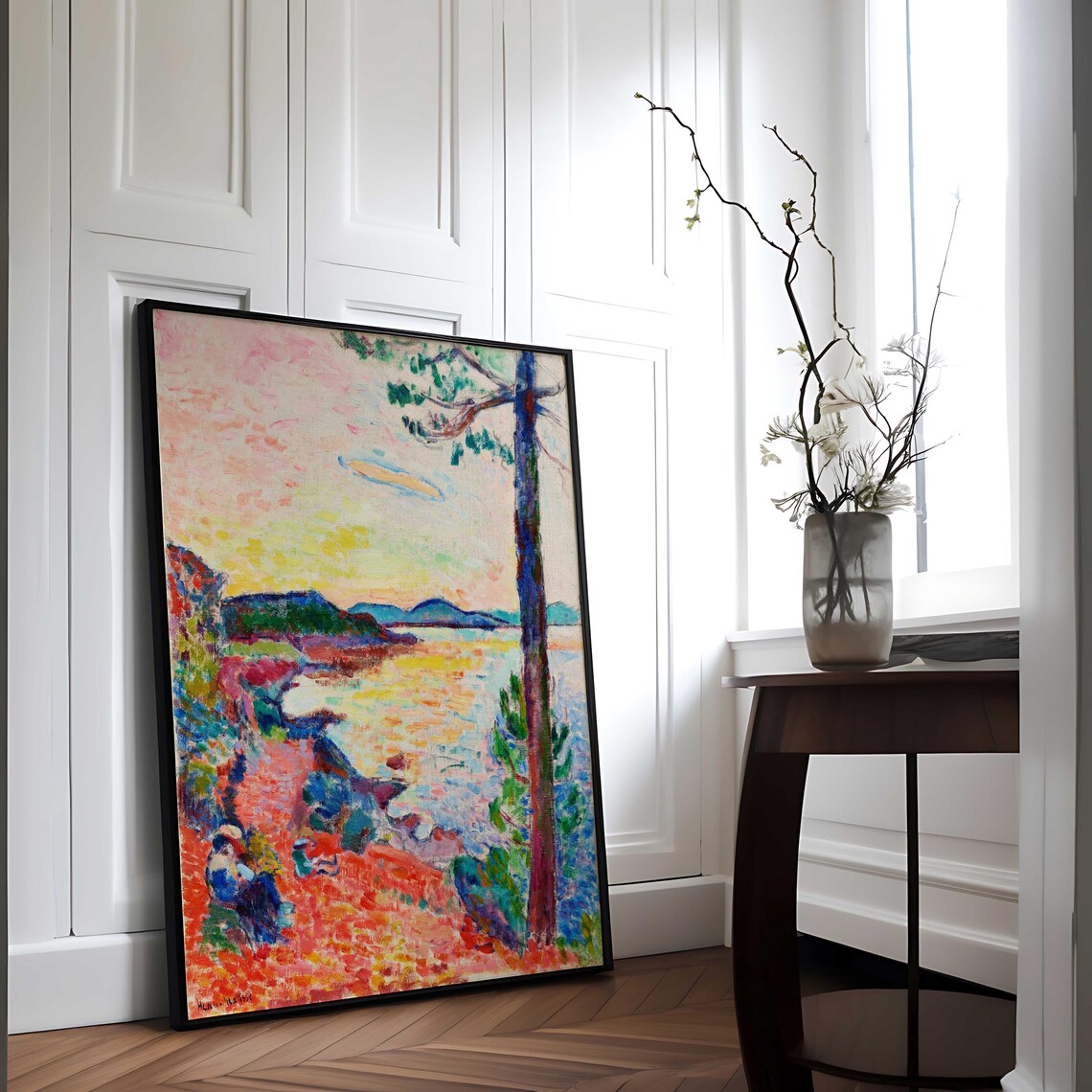 Henri Matisse Coastal Seascape, Mediterranean Landscape Art - Image 2