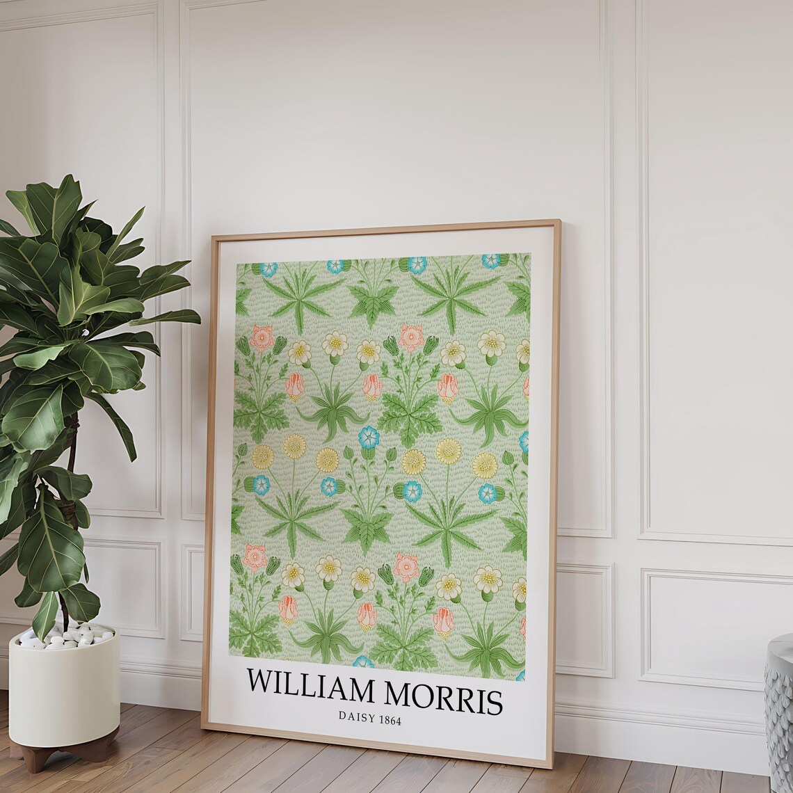 William Morris Victorian Botanical Art Print