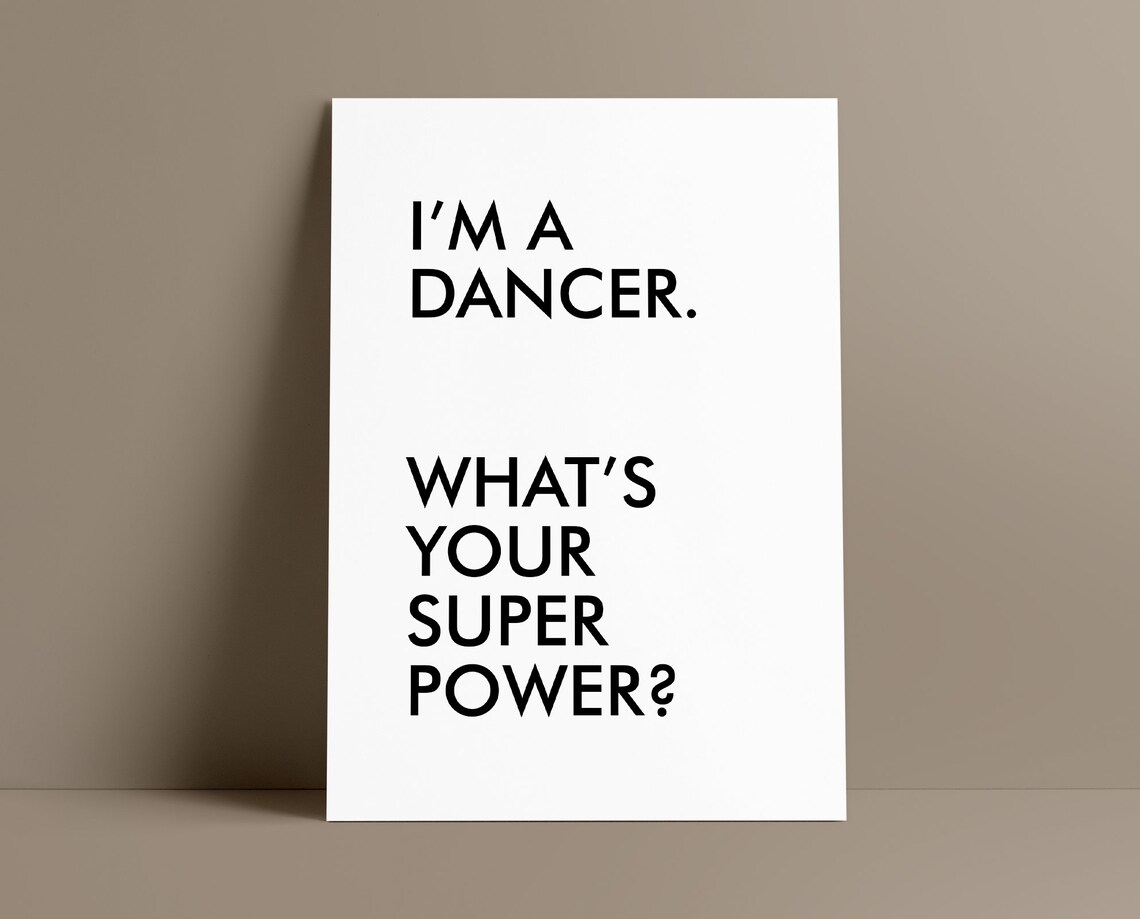 Dancer Gifts Dance Team Wall Art, Gift For Her - Image 2