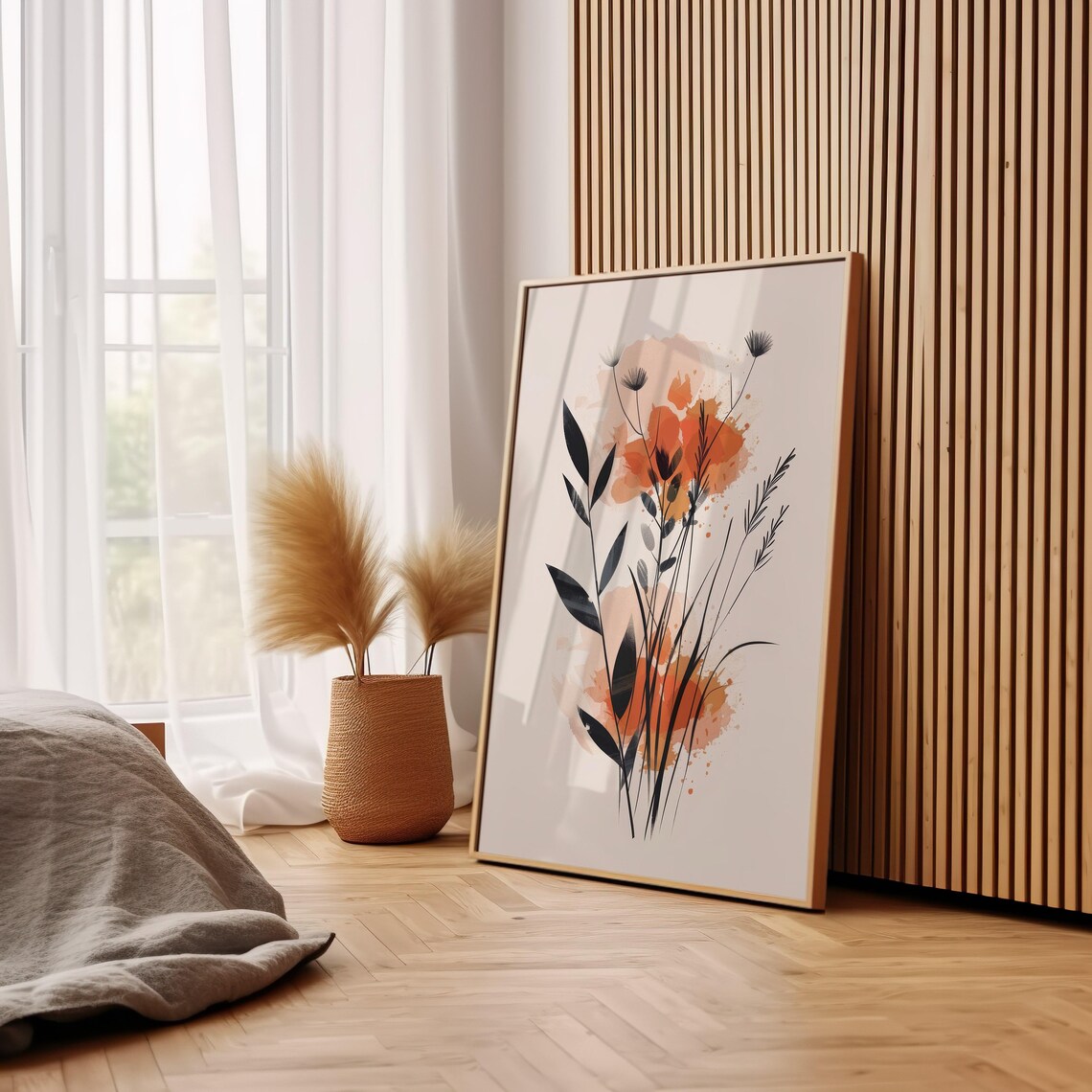 Minimalist Flowers - Classic Travel Poster - Image 2