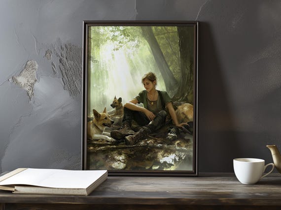 Hunters In The Forest Gustave Courbet Inspired Impressionist Gallery Print Poster Natural World
