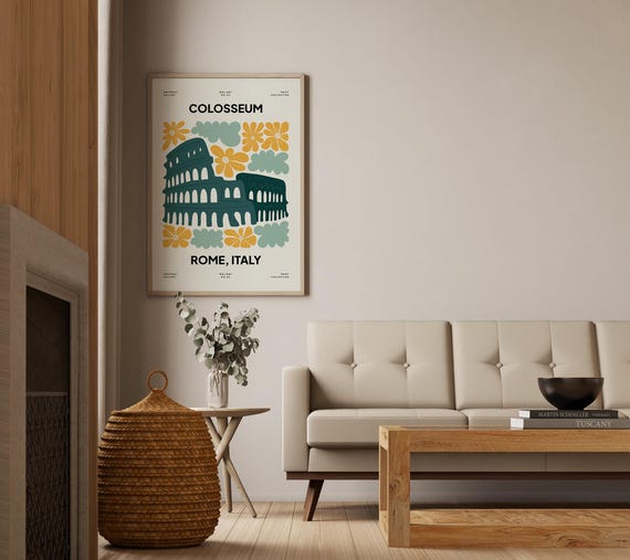 Poster Art Wall Room Illustration