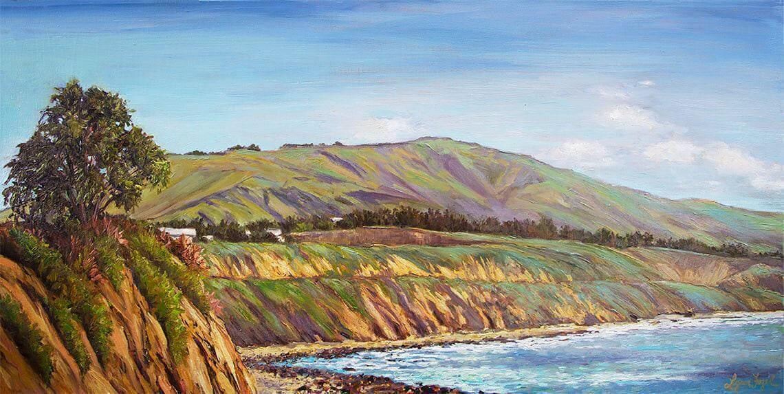Carpinteria Bluffs Coastal Ocean Wall Art Print - Image 2