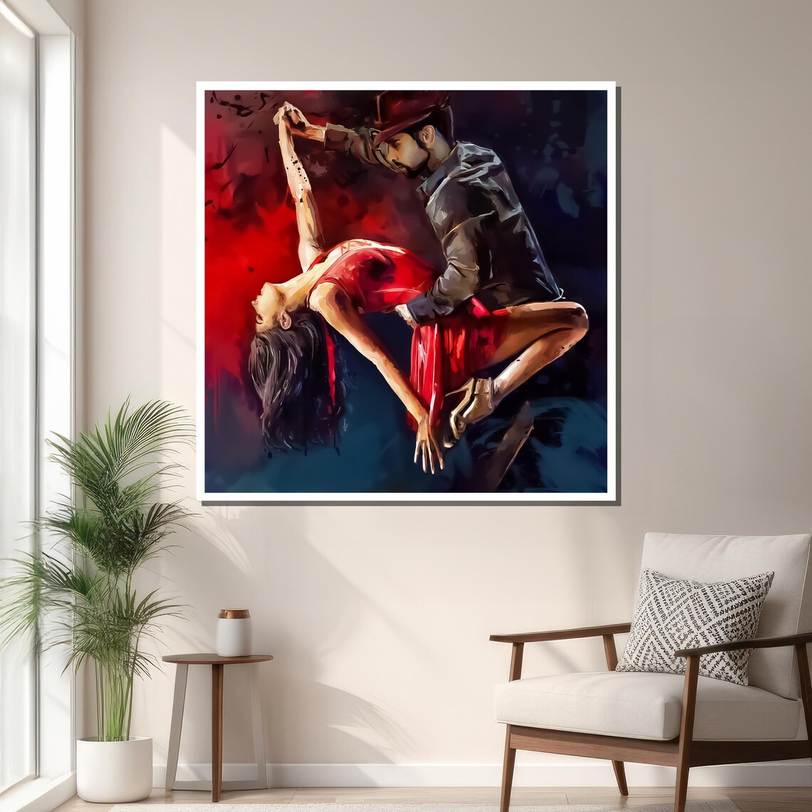Dance Couple Art Print, Impressionist Movement - Image 3