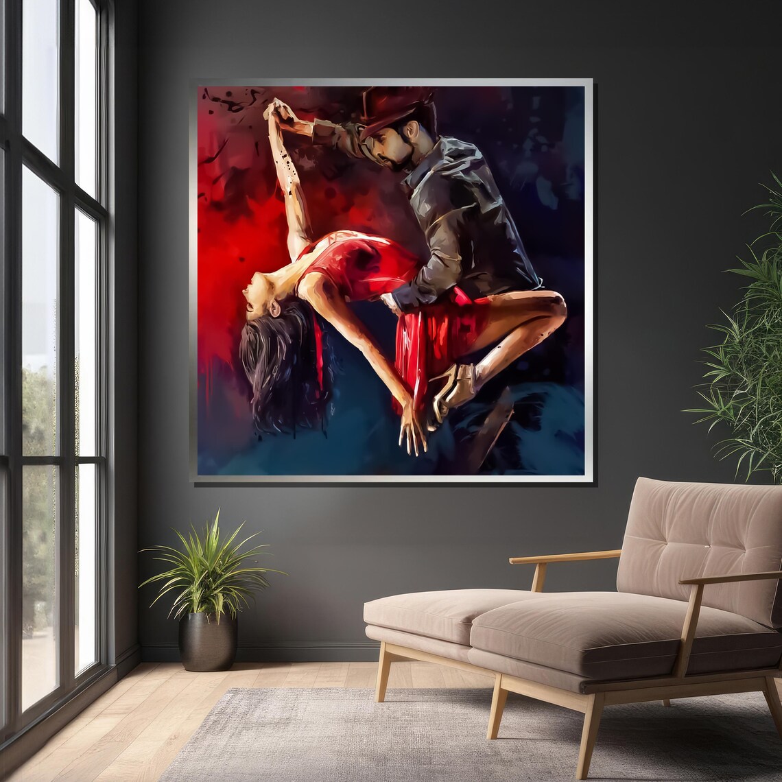 Dance Couple Art Print, Impressionist Movement - Image 4