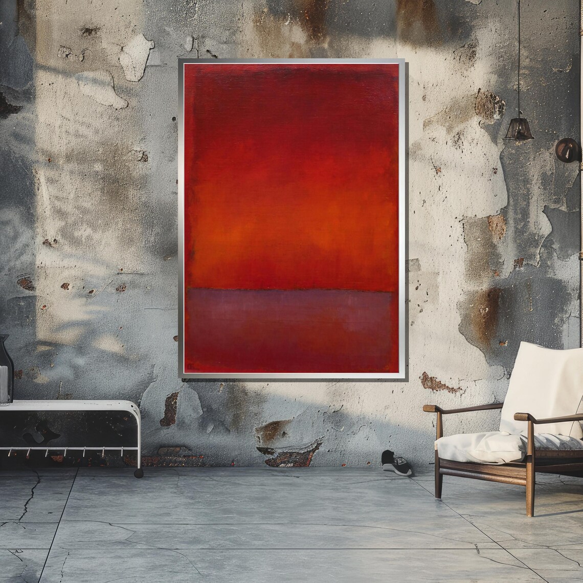 Rothko Inspired Abstract Art for Living Room - Image 5