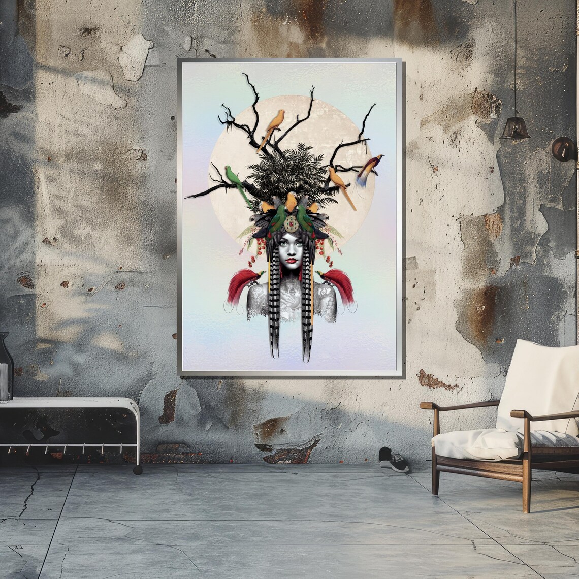 Maiden Of The Forest - Surreal Nature Fantasy Woman - Image 5