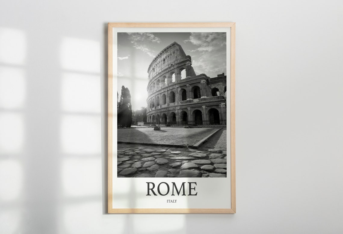 Rome Photo Print Of Rome Italy Travel Photo Hanging Decor Photo Travel Art Gift For Travel Artwork Wall Art Framed Photo Travel Print