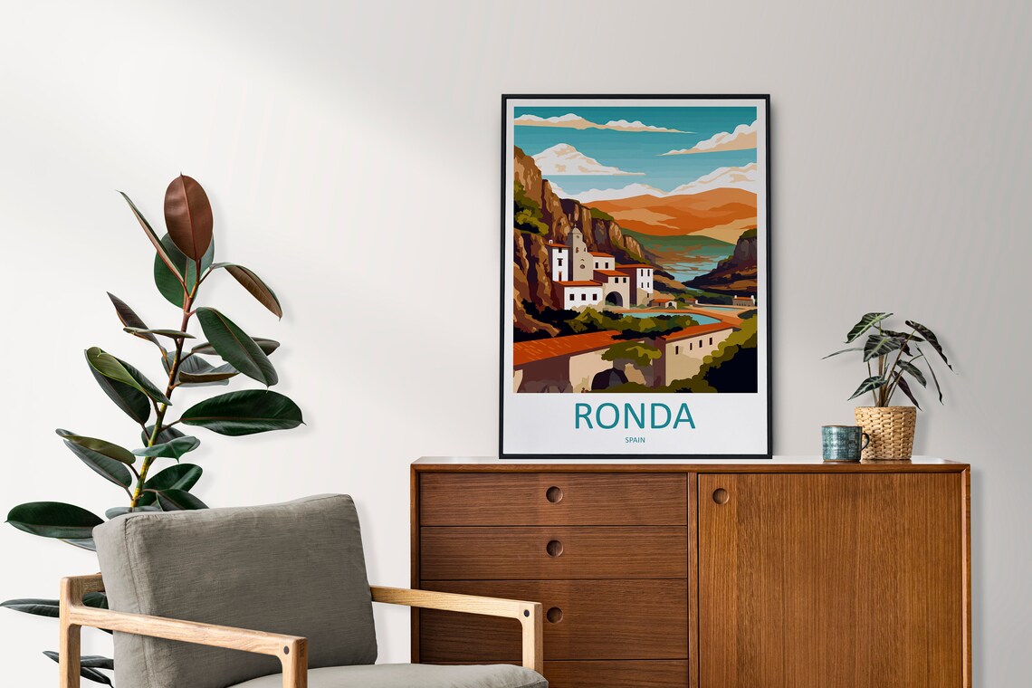 Ronda Travel Poster, Spain Wall Art Print - Image 2
