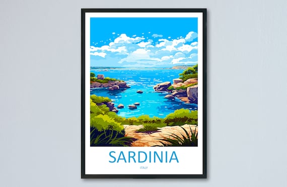 Sardinia Wall Art Print