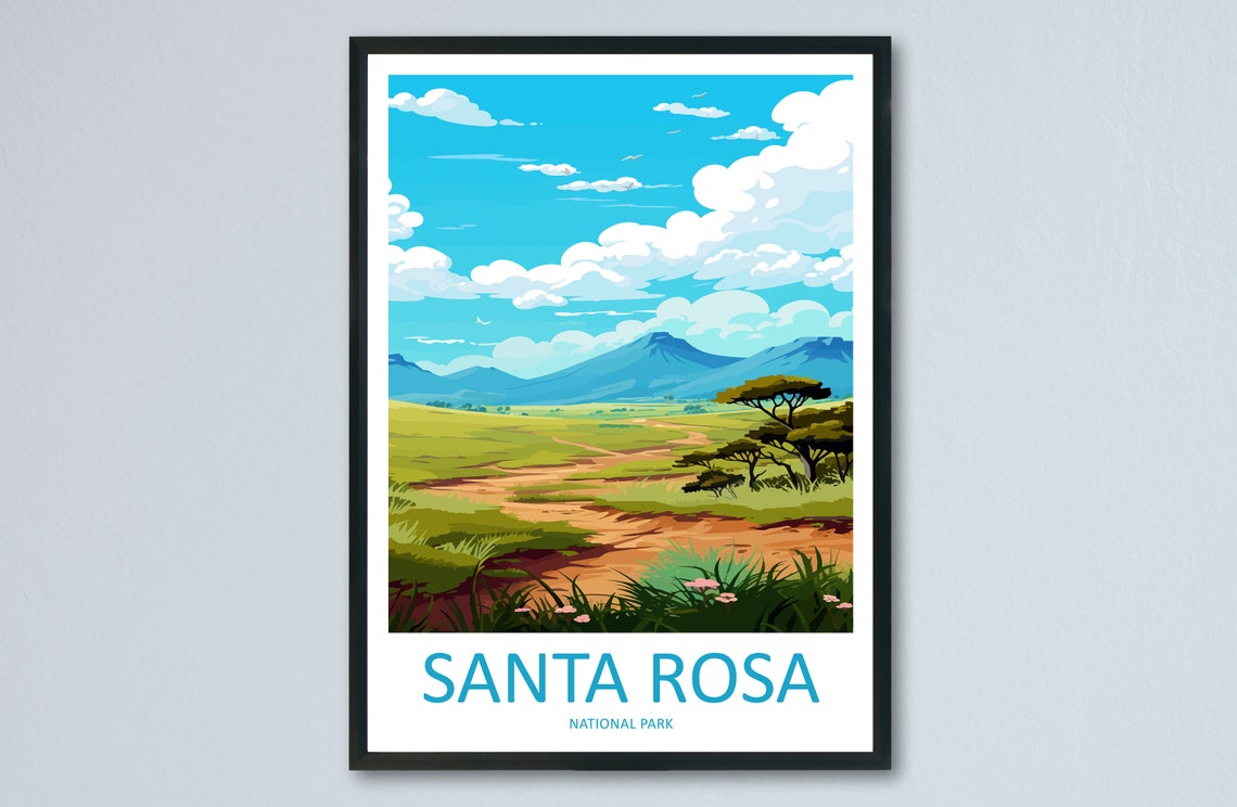 Santa Rosa National Park Travel Print Wall Art Santa Rosa National Park Wall Hanging Home Dcor Santa Rosa National Park Gift Art Costa Rica