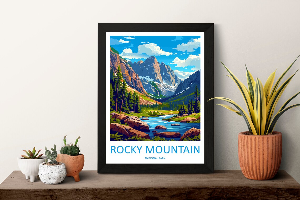 Rocky Mountain National Park Wall Art Print - Image 3