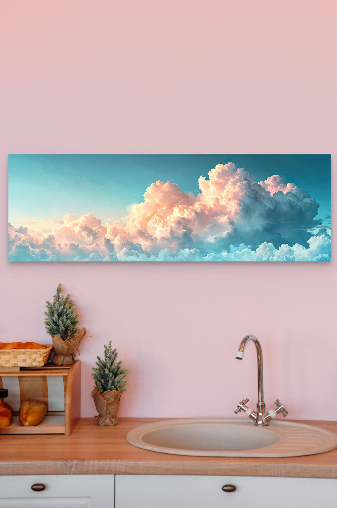 Panoramic Cloud Wall Art