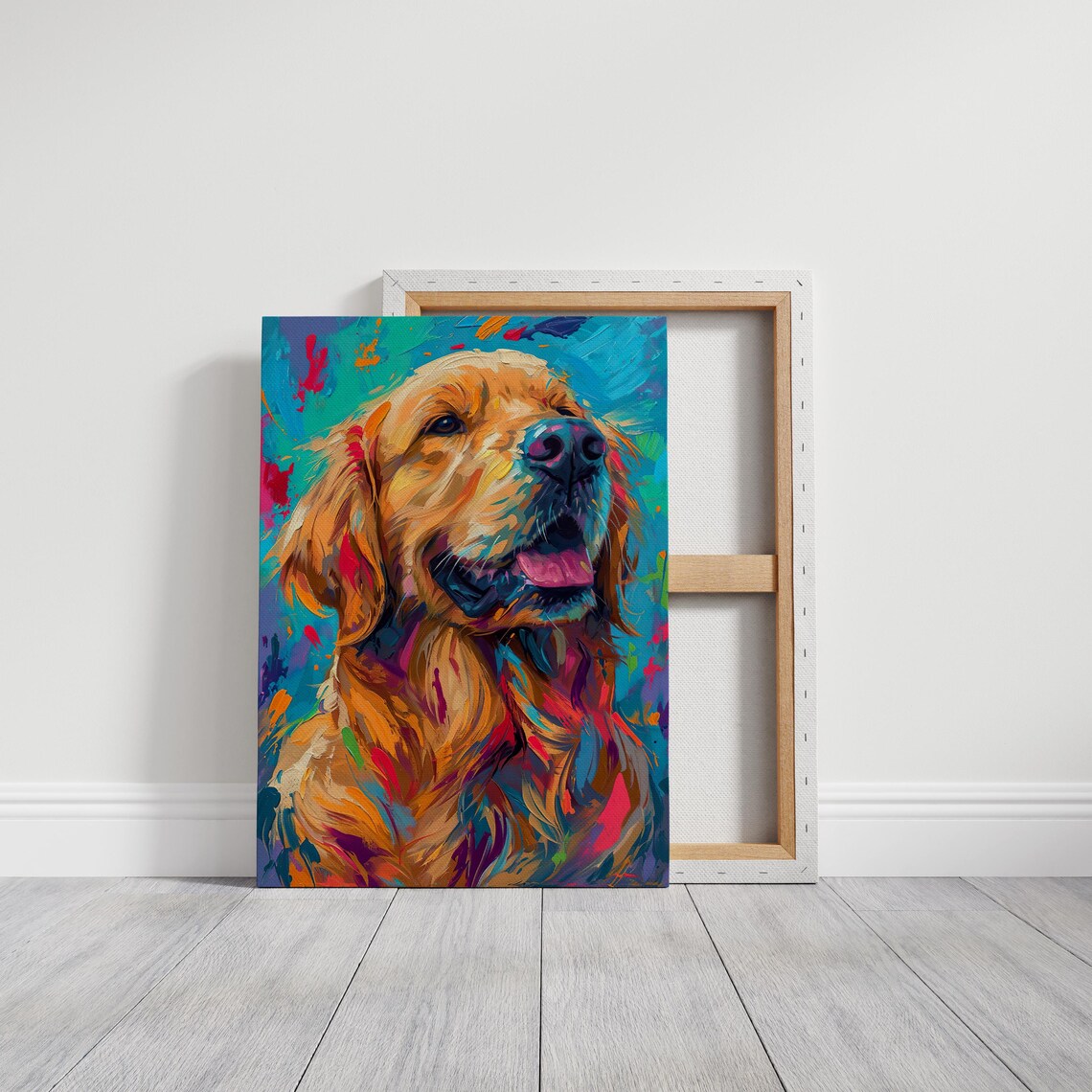 Golden Retriever Pop Art, Dog Lover Wall Art Print - Image 6