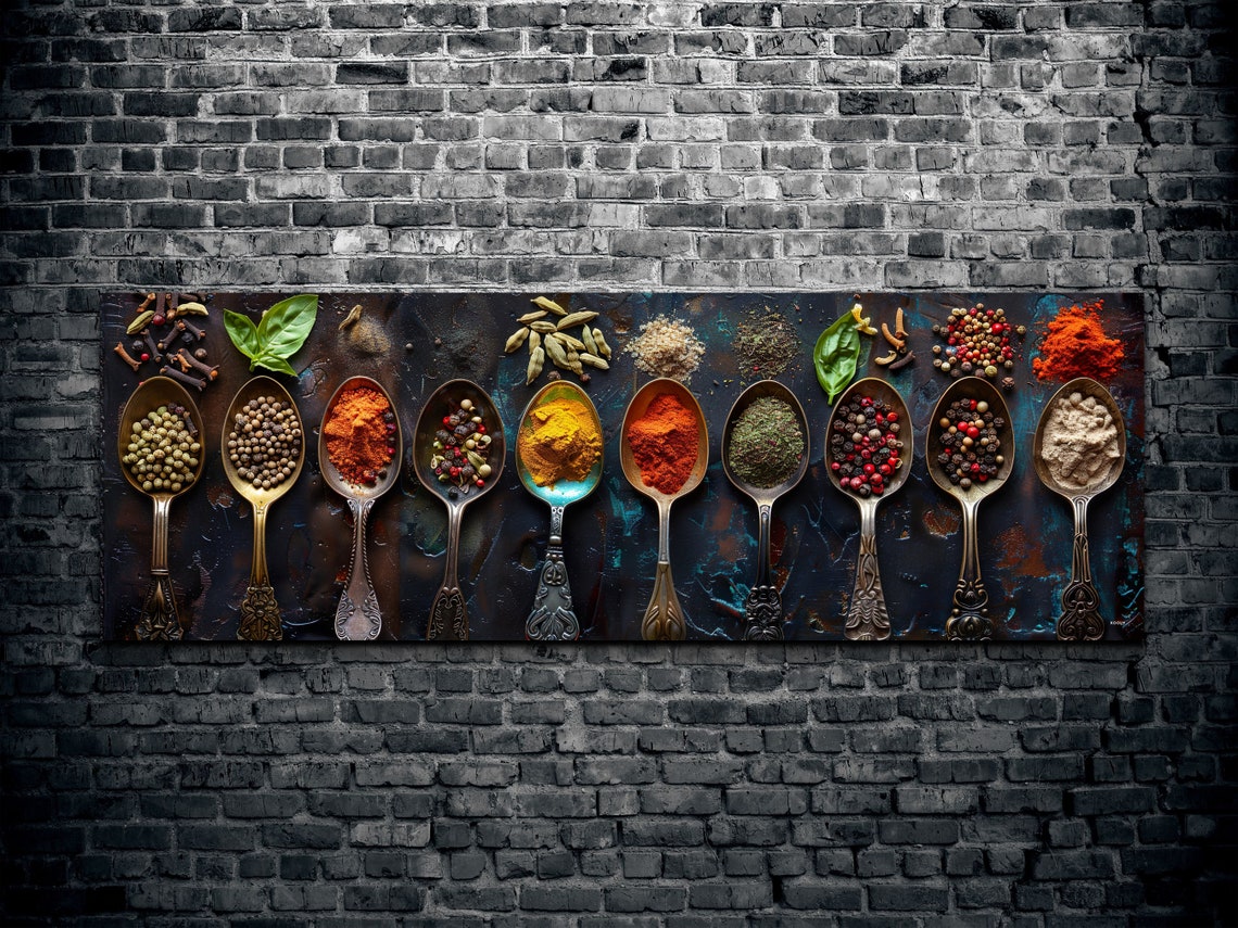 Spices Kitchen Wall Decor, Cooking Gift - Image 2
