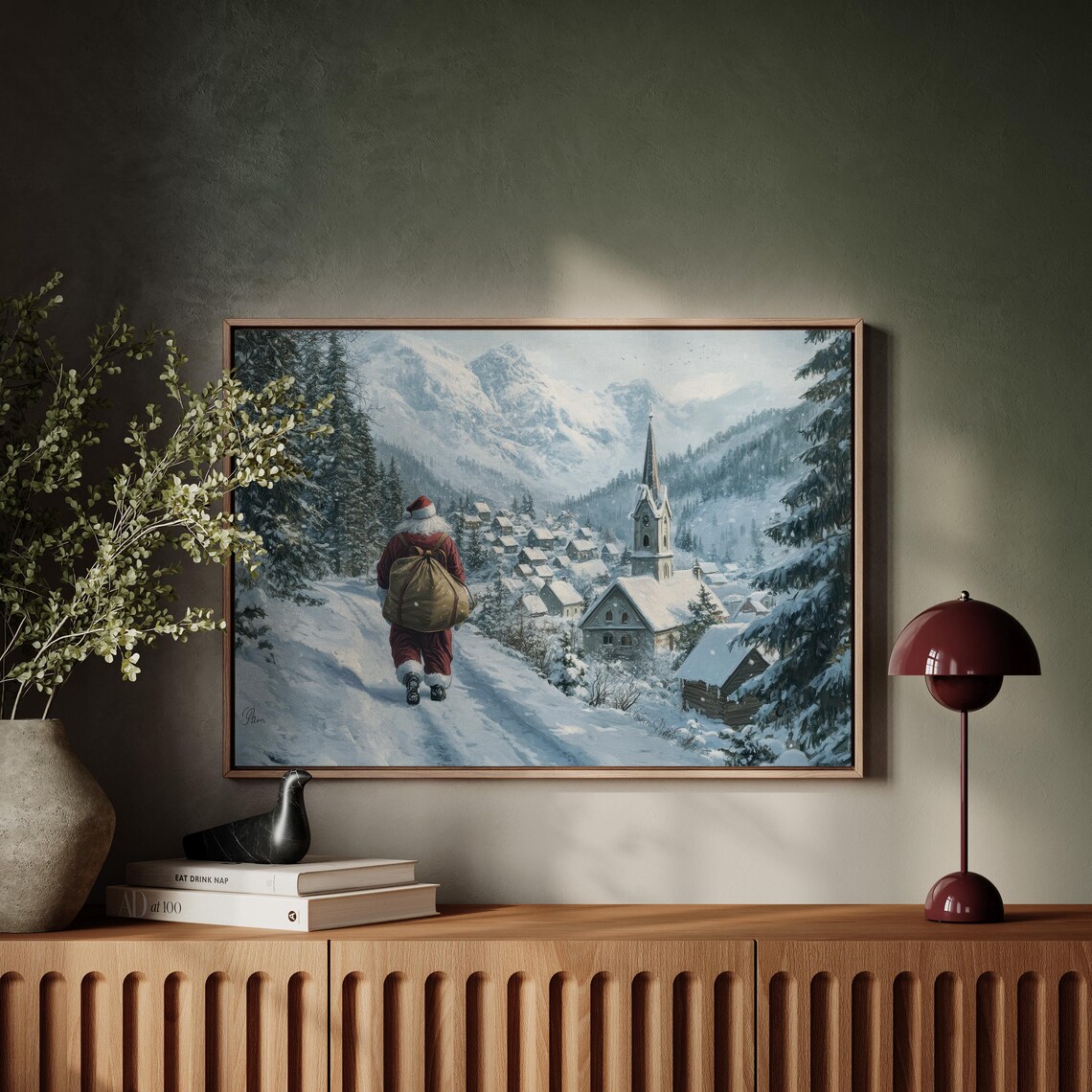 Santa Clause Coming To Deliver Presents, Christmas - Image 4