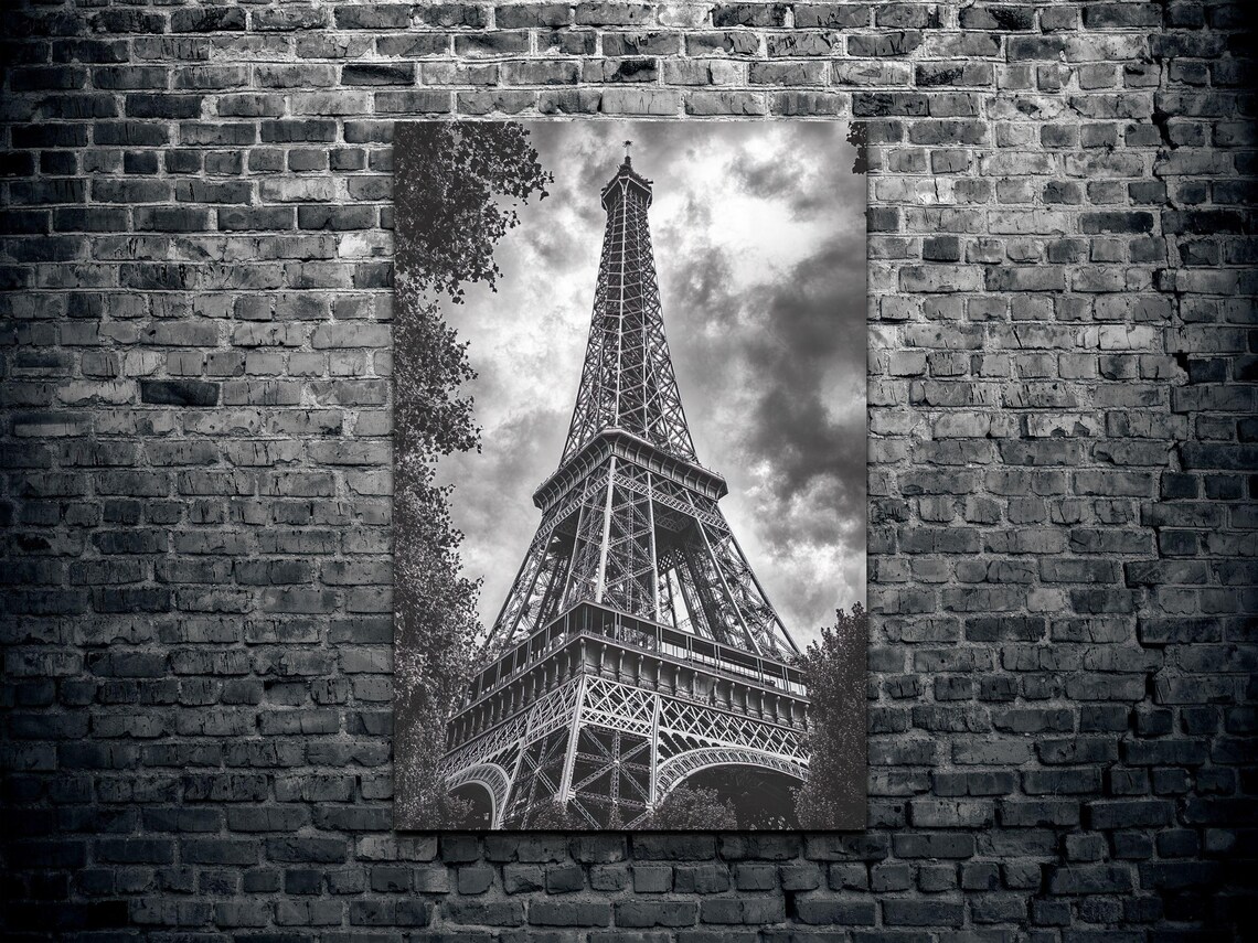 Eifel Tower Wall Art Print, French Travel Poster - Image 2