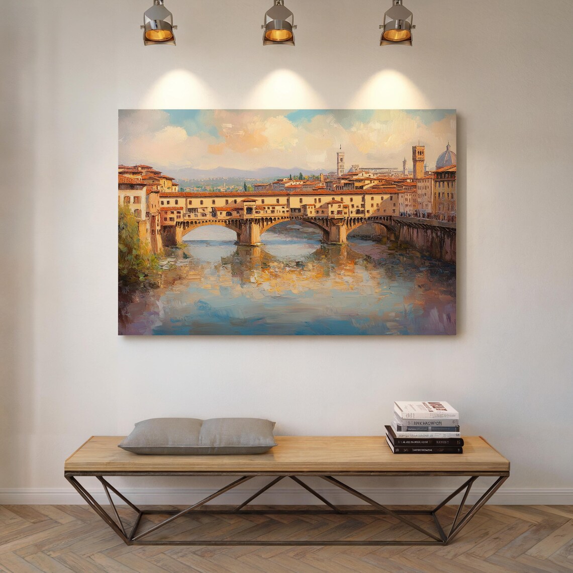 Ponte Vecchio Bridge, Florence Italy Cityscape