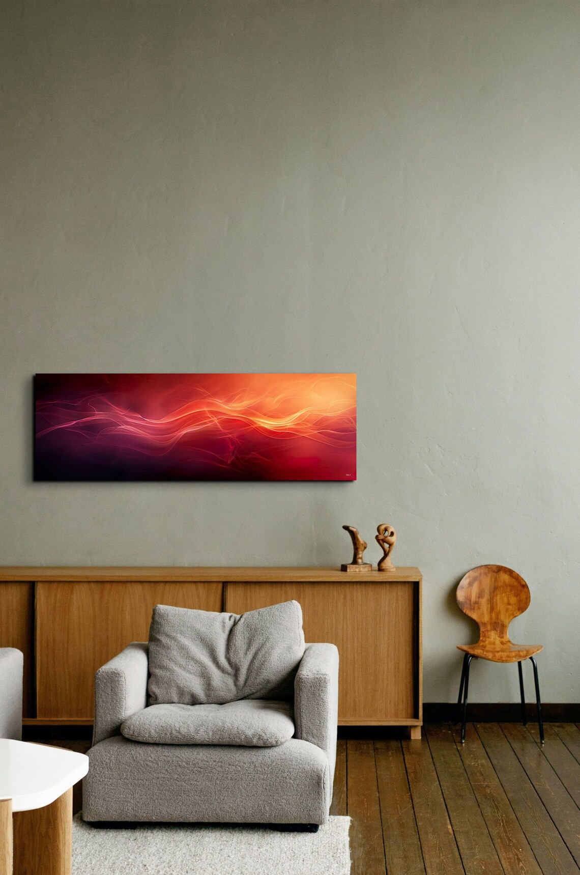 Abstract Wave, Modern Contemporary Artwork - Image 6