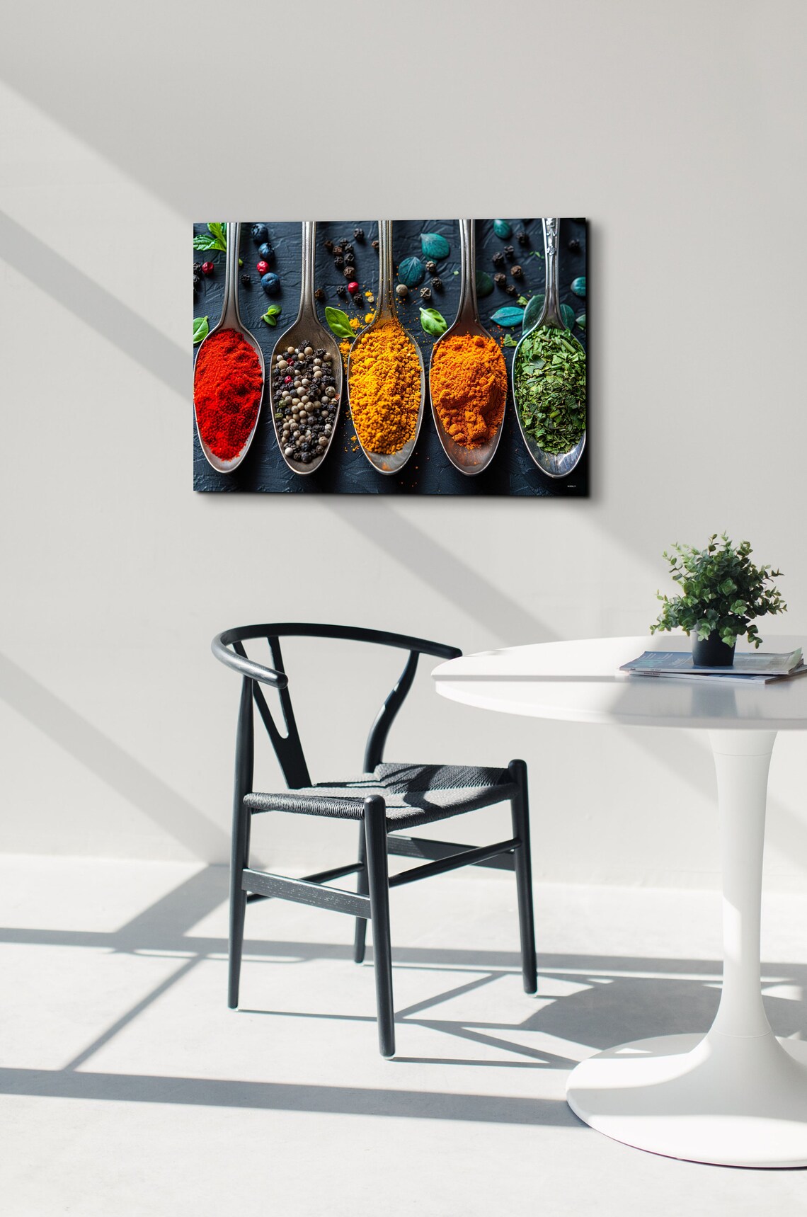 Herbs And Spices Art Print, Modern Kitchen Decor - Image 3