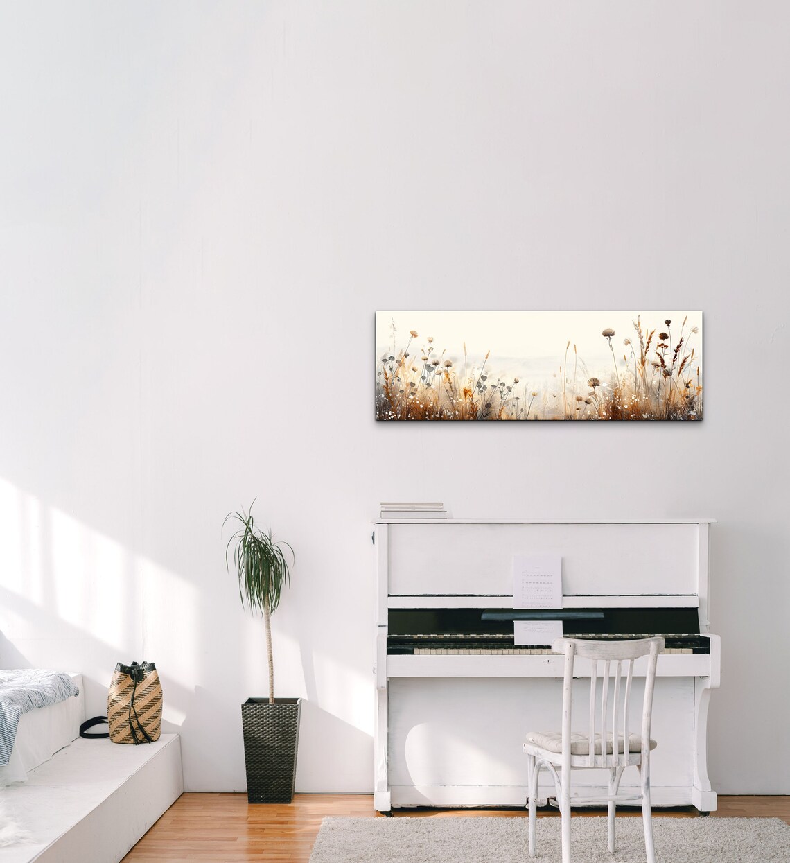 Vintage Botanical Scene Art Print, Nature Artwork - Image 3