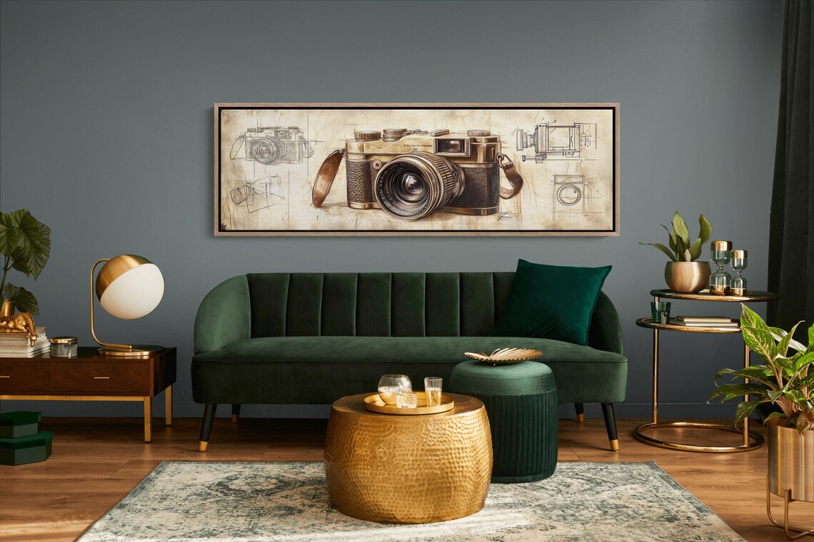 Vintage Camera Art Print, Retro Photography Wall Art - Image 7