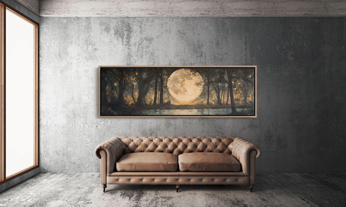 Full Moon Forest - Mystical Landscape - Image 4