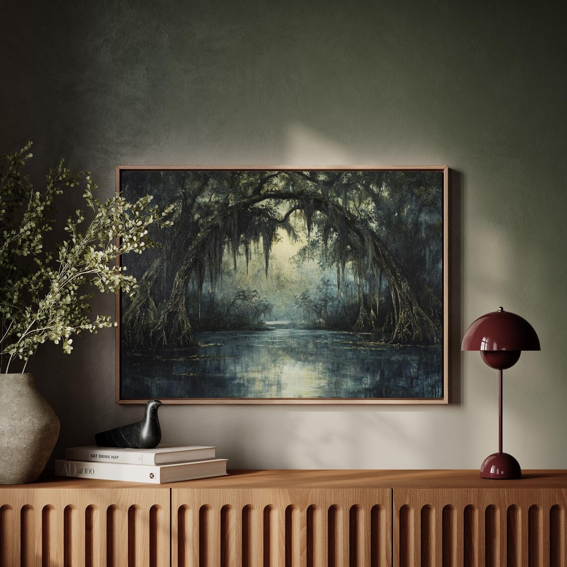Enchanted Swamp, Mystical Forest Landscape