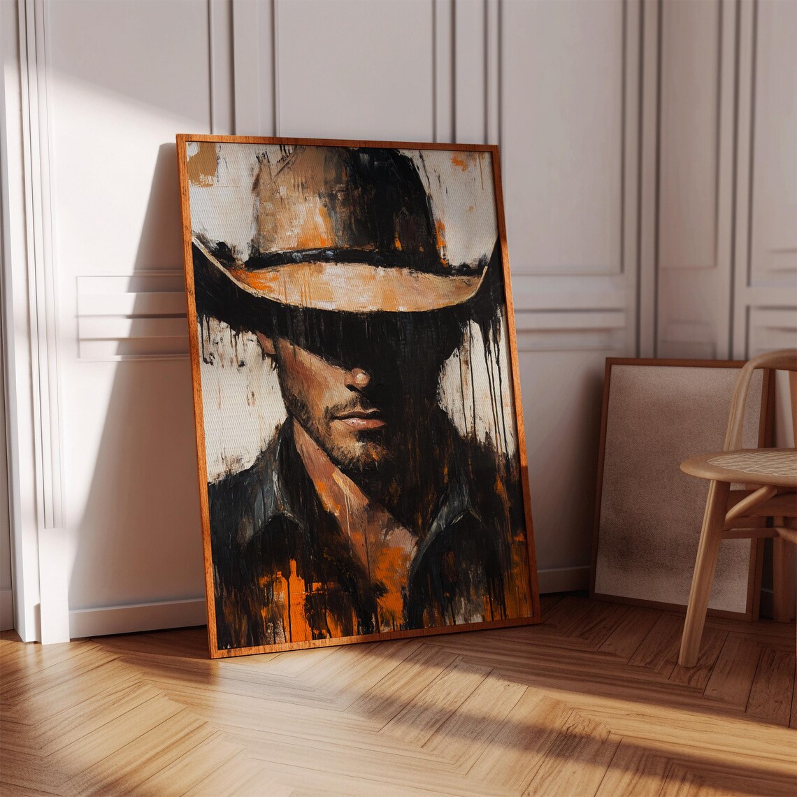 Western Cowboy Art Print, Rustic Country Decor - Image 4