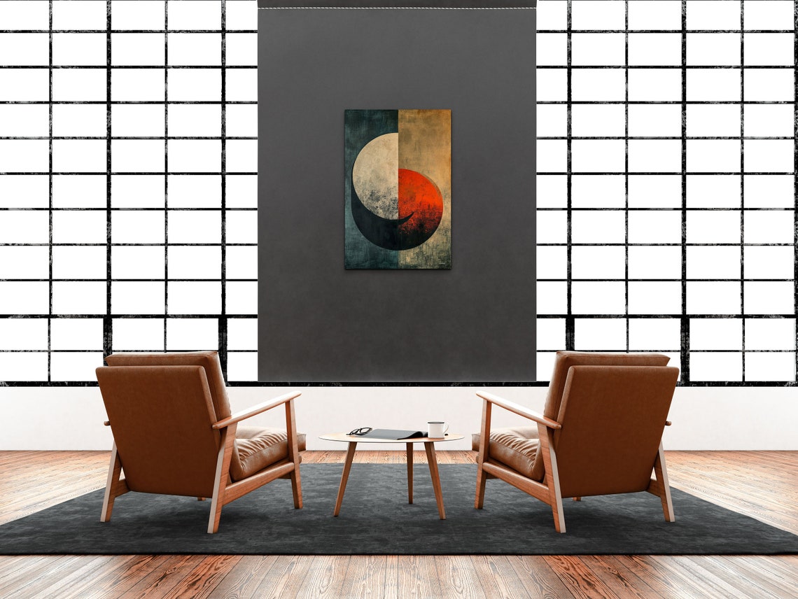 Mid Century Modern Moon Art Print - Image 5