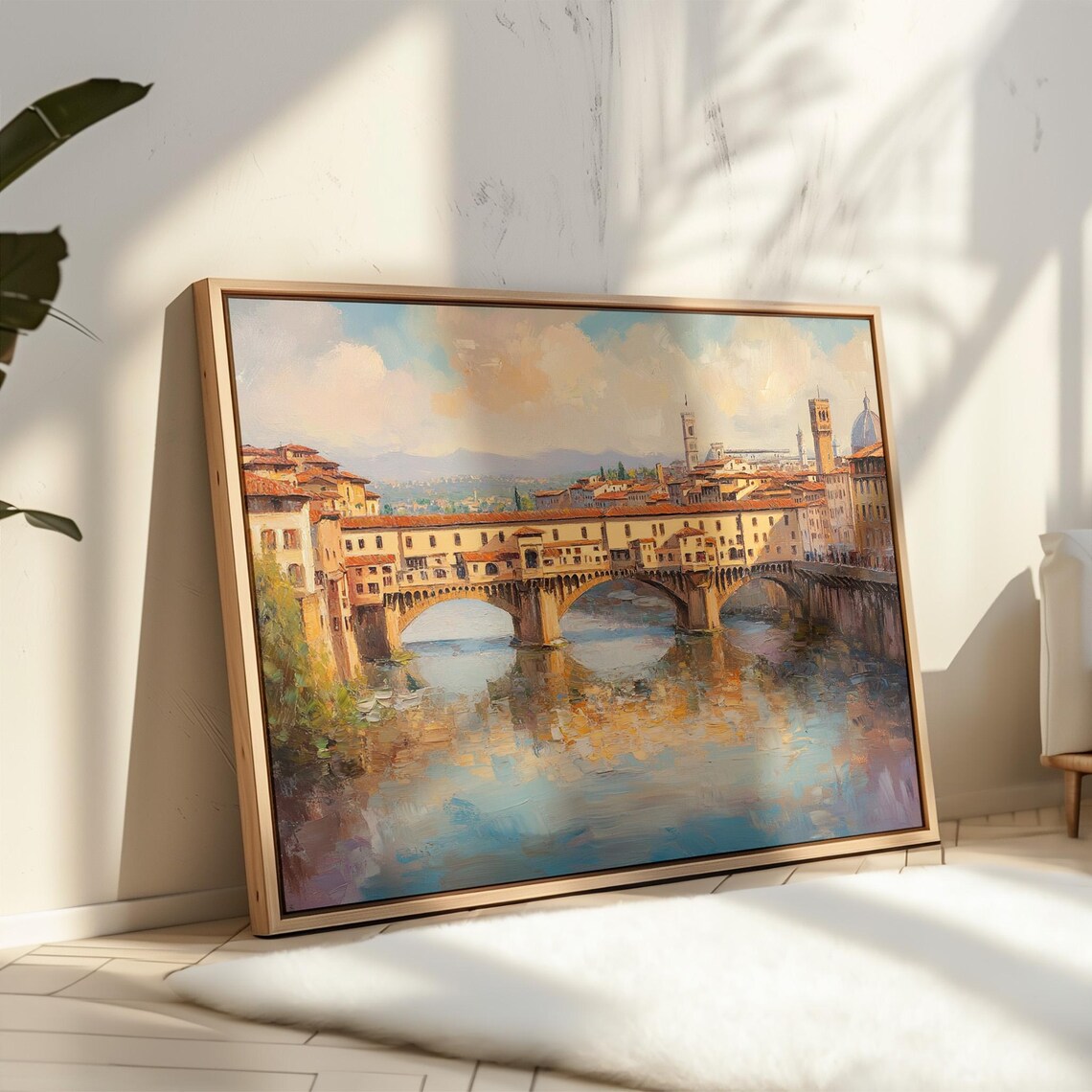 Ponte Vecchio Bridge, Florence Italy Cityscape - Image 2