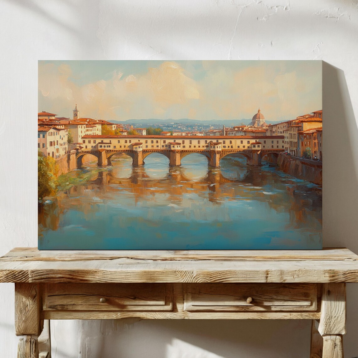 Ponte Vecchio Bridge, Florence Italy Cityscape - Image 5