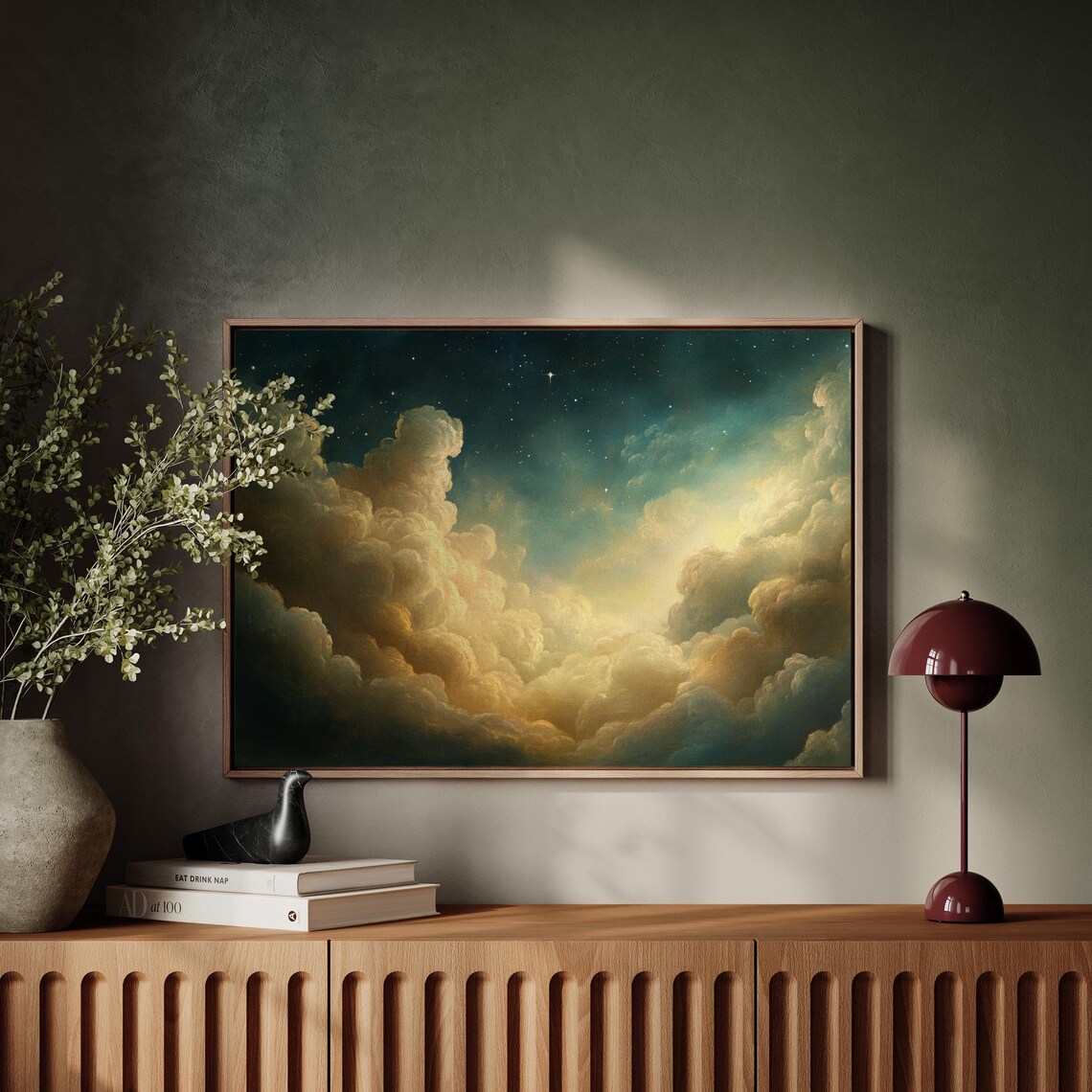 Celestial Clouds And Starlit Sky, Ethereal Decor - Image 5