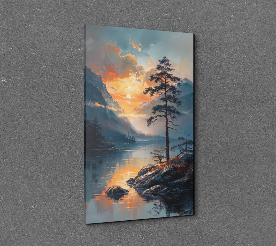 Japanese Art, Japandi Nature Portrait - Image 7