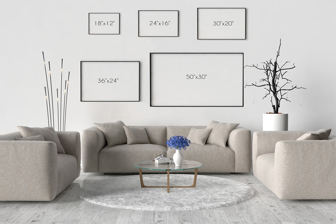 Colourful Abstract Sunset Seascape Modern Design Home Decor Print Wall Art Picture - Image 2