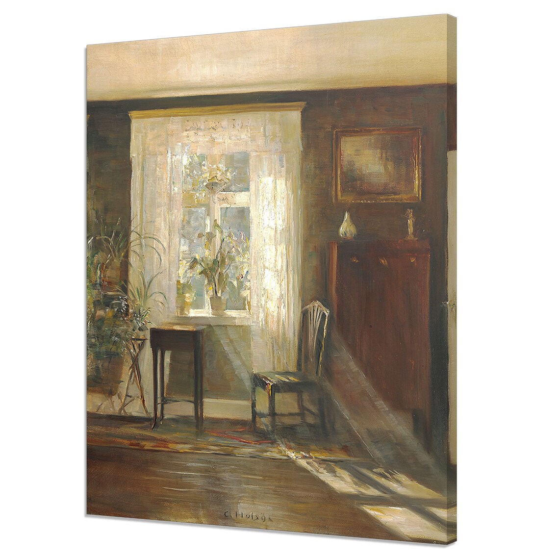 Sunshine In The Living Room, Carl Holsoe Vintage Art Print