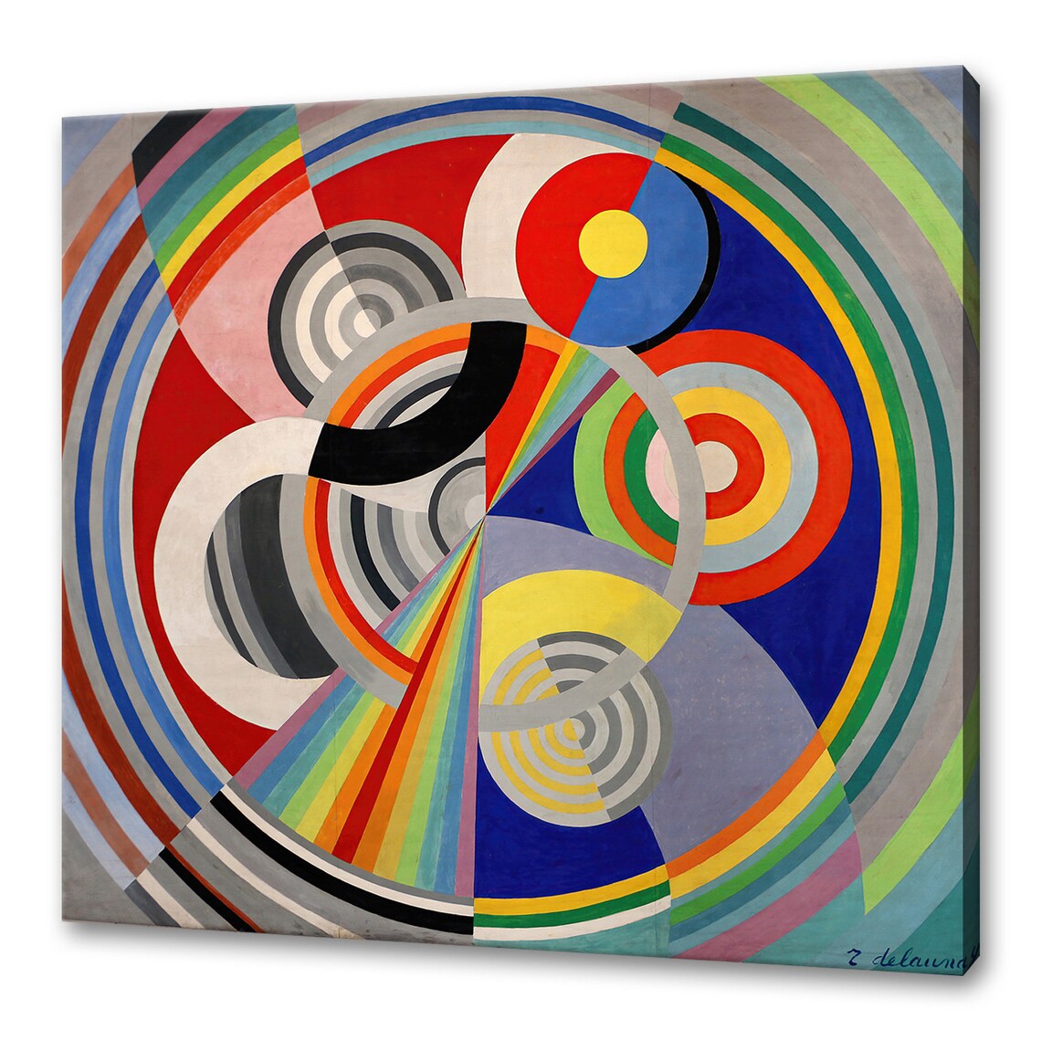 Robert Delaunay Rythme No. 1 1938 Art Print