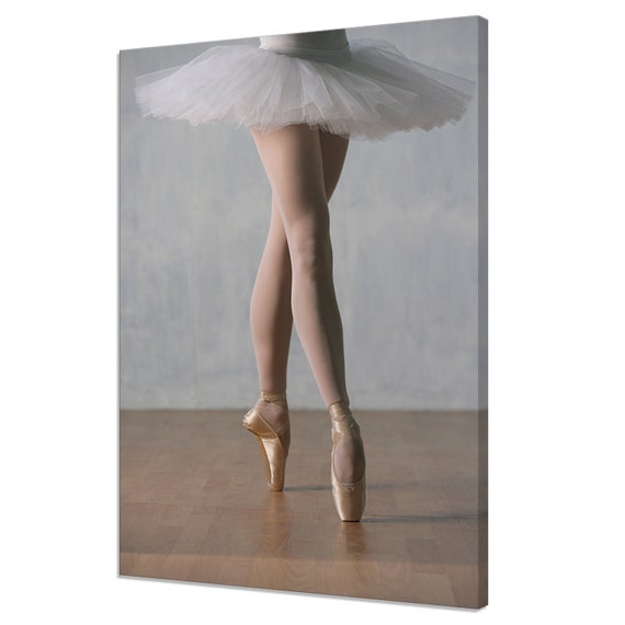Ballerina Dancer Legs Modern Design Home Decor Print Wall Art Picture Ready To Hang