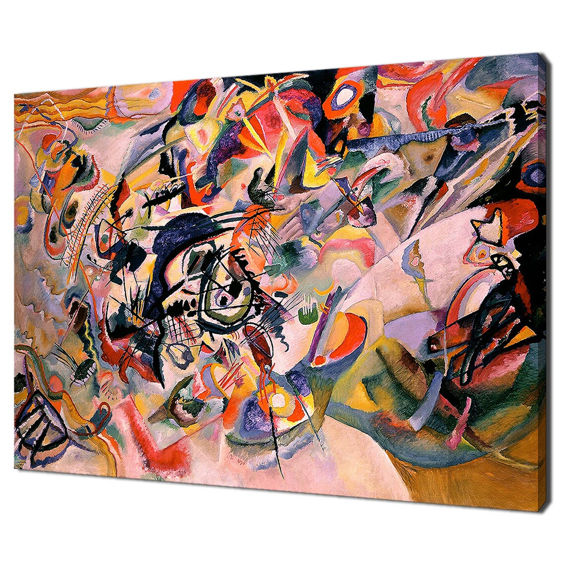 Wassily Kandinsky Composition VII, Abstract Art Print