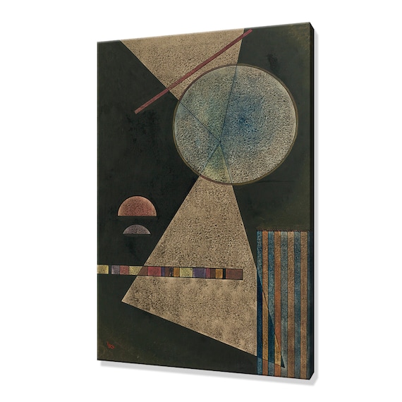 Kandinsky Treffpunkt Meeting Point 1928 Bauhaus Geometric Art Poster
