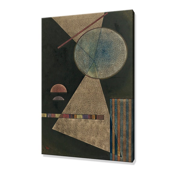 Wassily Kandinsky Treffpunkt Meeting Point 1928 Classic Design Abstract Decor Reproduction Print Wall Art Picture