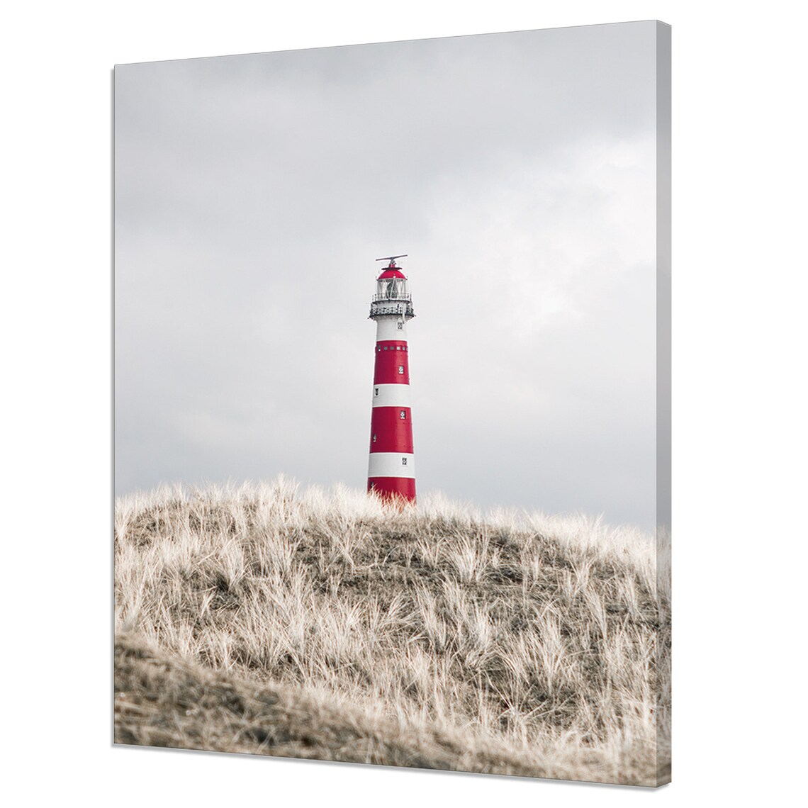 Lighthouse Landscape, Modern Design Art Print