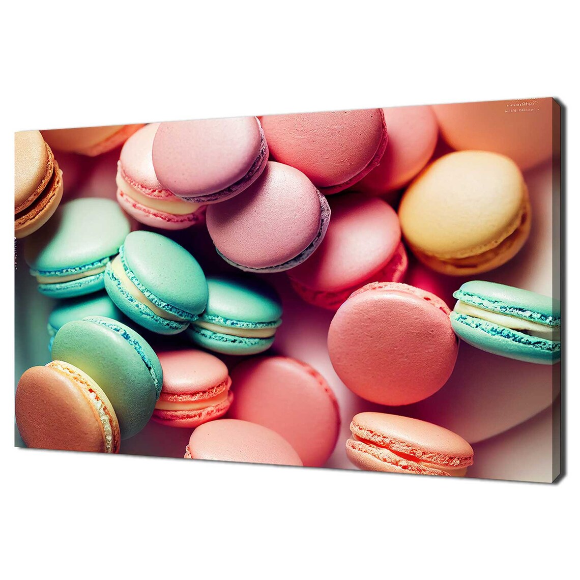 Macarons Kitchen Modern Design Art Print
