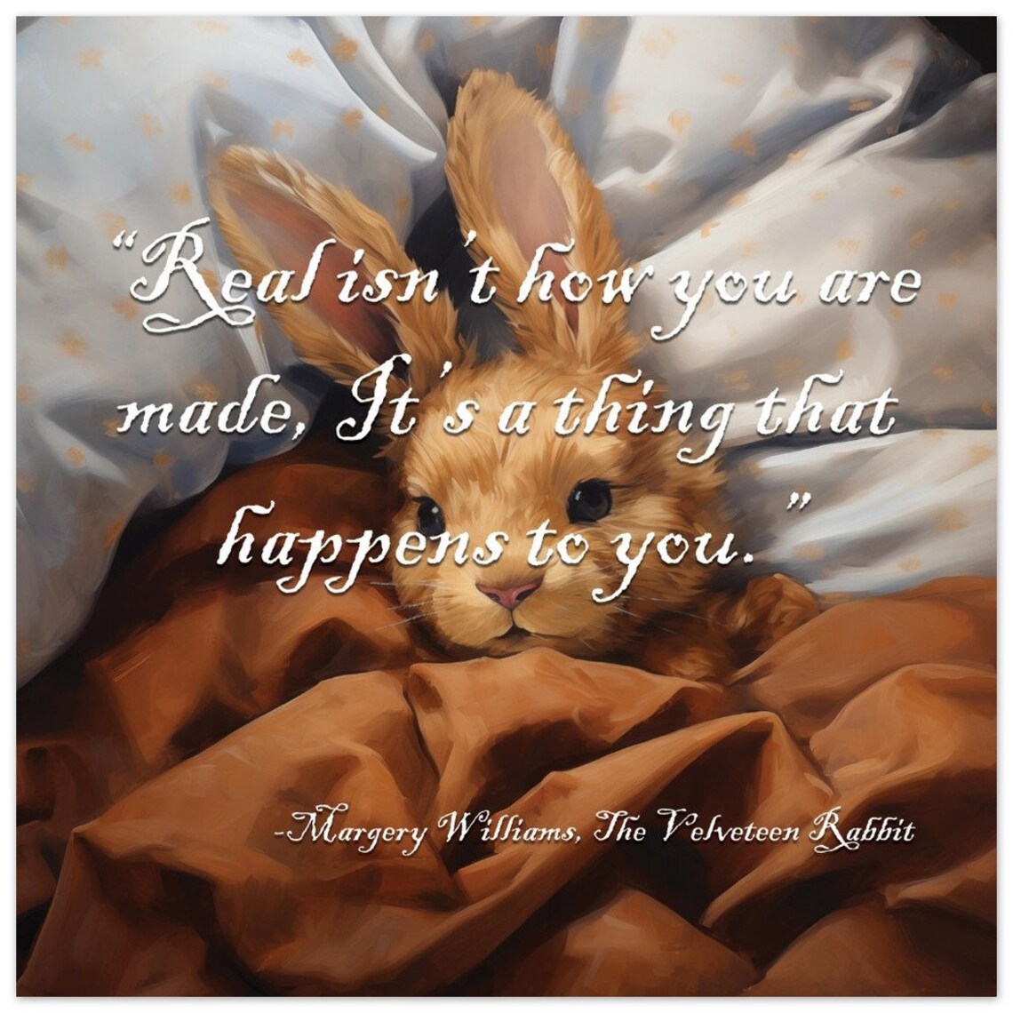 The Velveteen Rabbit Nursery Art Print, Kids Decor - Image 4