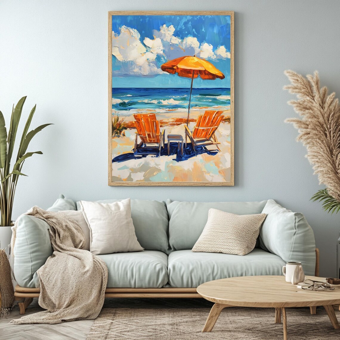 Tropical Beach Ocean Sunset, Coastal Scene - Image 2