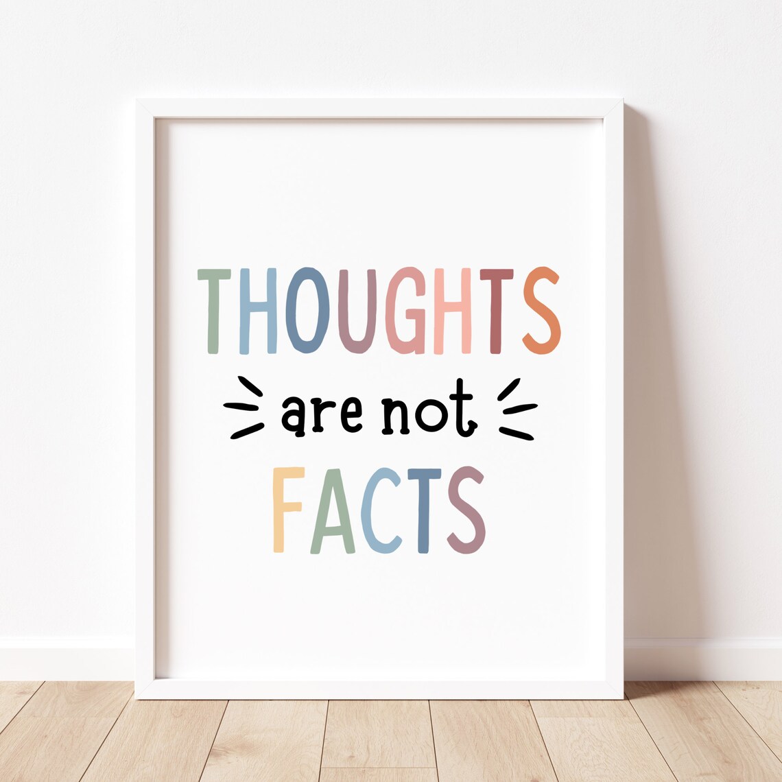 Thoughts Are Not Facts Poster, Growth Mindset - Image 3