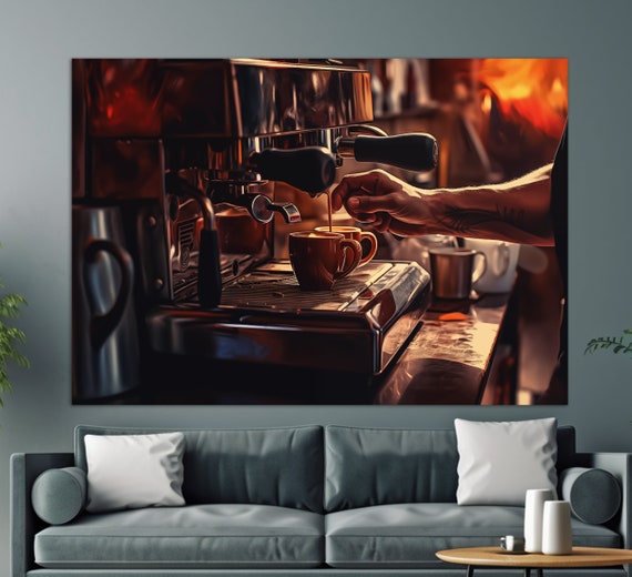 Coffee Wall Art Barista Gift Coffee Print Cafe Wall Decor Kitchen Wall Art Barista Wall Art