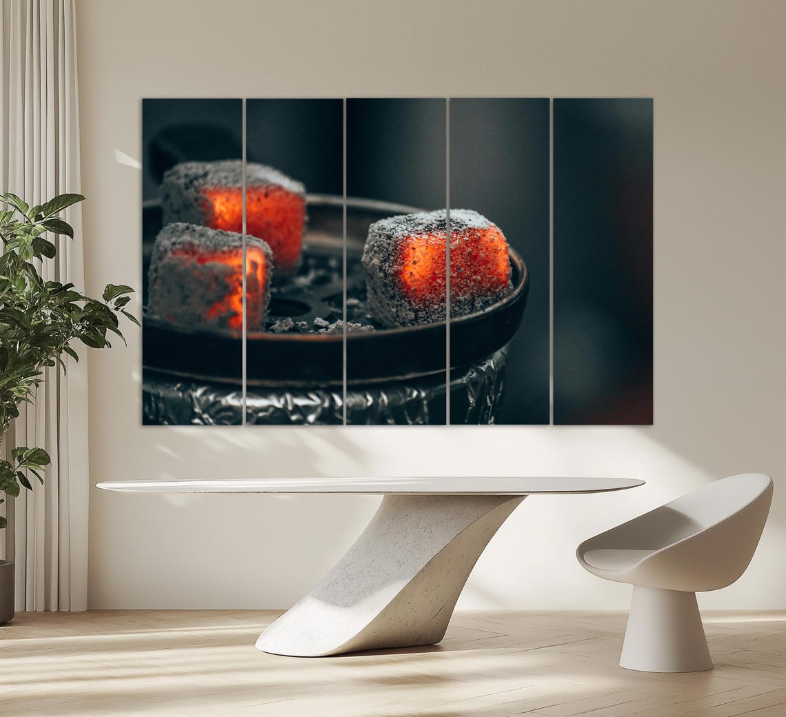 Hookah Bar Wall Decor, Hookah Art Print - Image 2